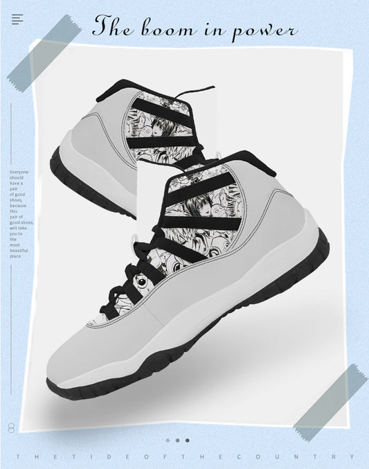 New High-Top Retro Basketball Shoes