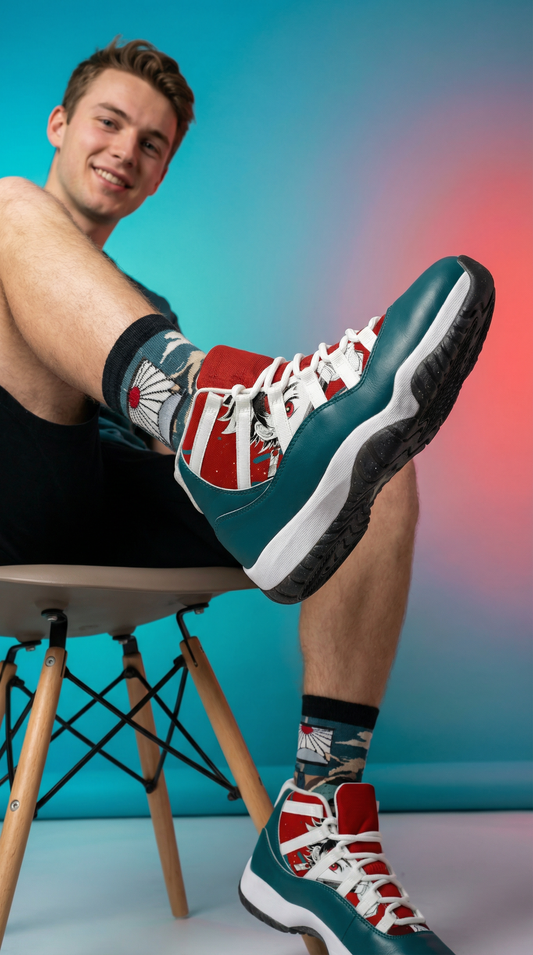 New High-Top Retro Basketball Shoes