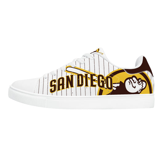 Low-Top Leather Shoes