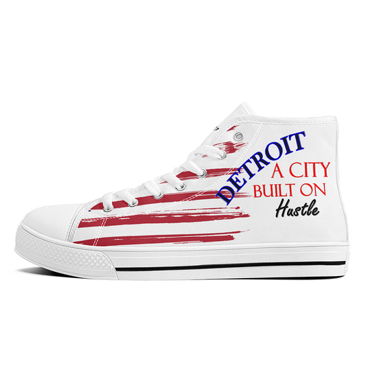 High-Top Canvas Shoes