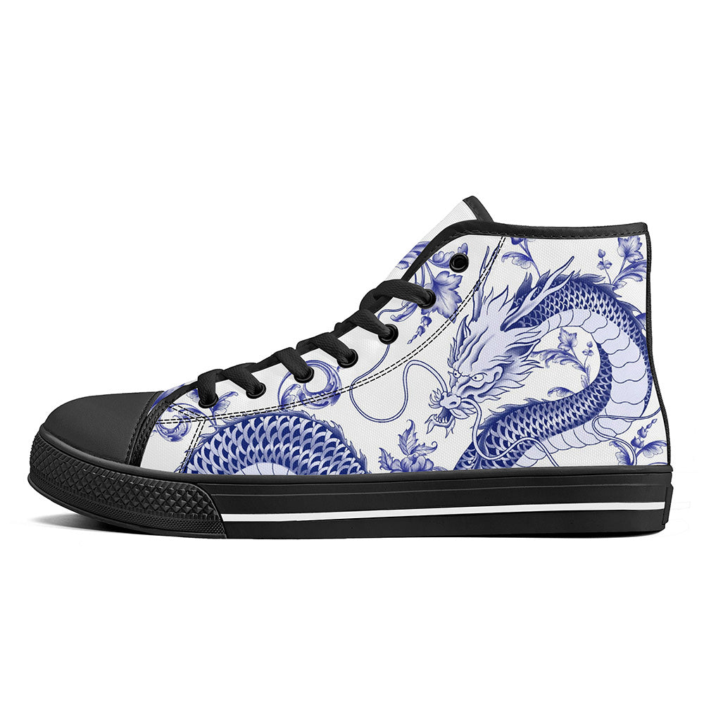 High-Top Canvas Shoes