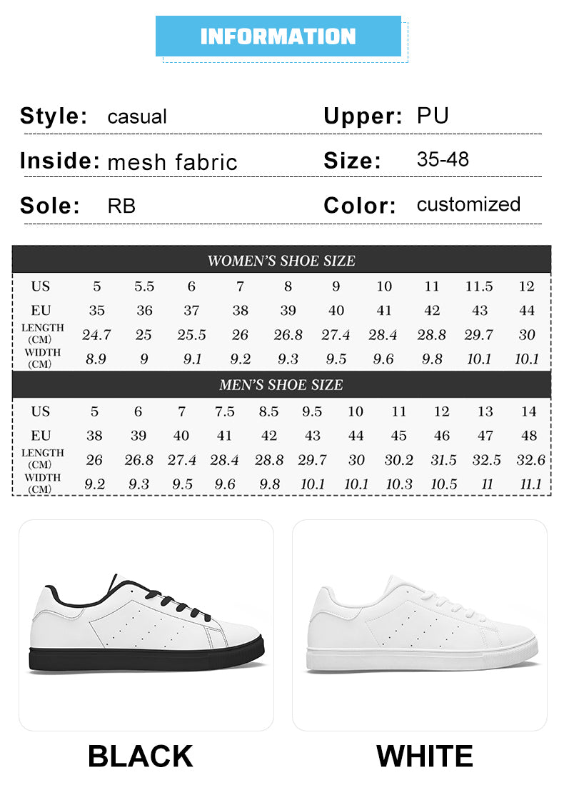 Low-Top Leather Shoes