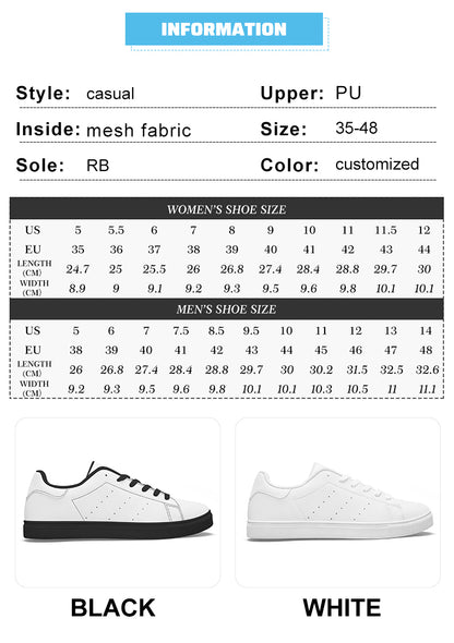Low-Top Leather Shoes